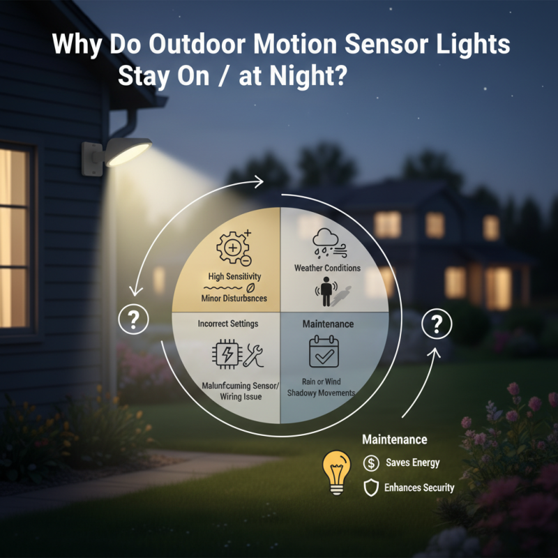 Why Do Outdoor Motion Sensor Lights Stay On at Night?