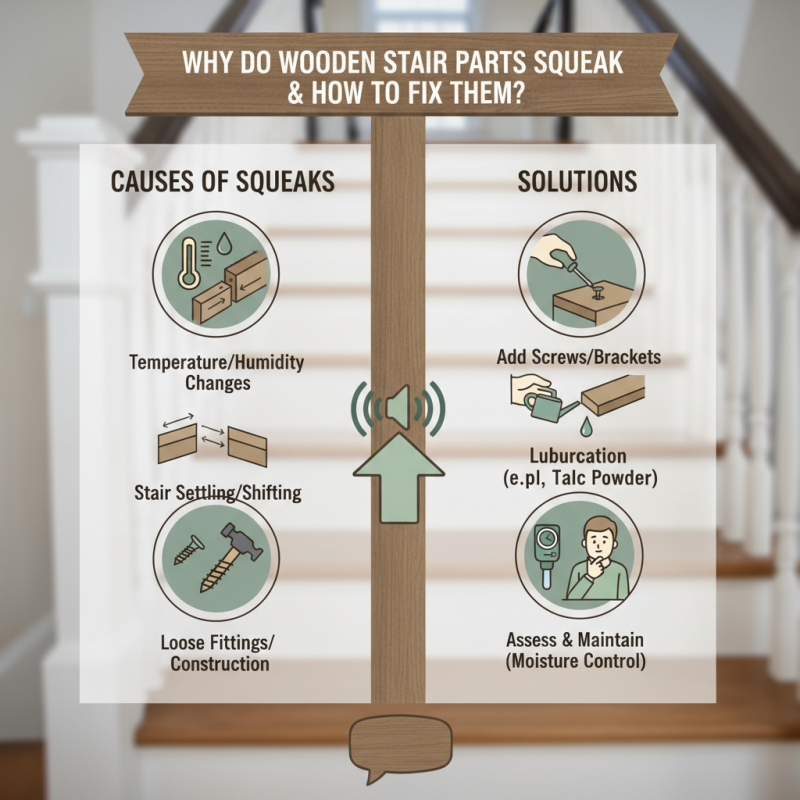 Why Do Wooden Stair Parts Squeak and How Can You Fix Them?