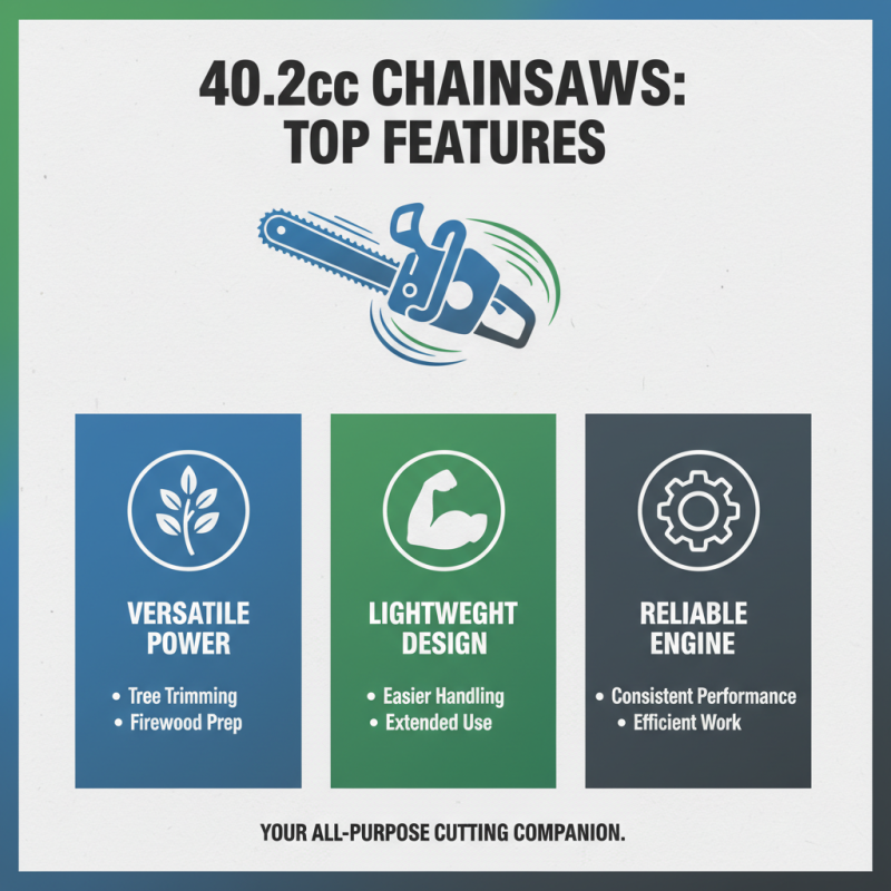 Top 10 Chain Saw 40.2cc Models for Your Cutting Needs?