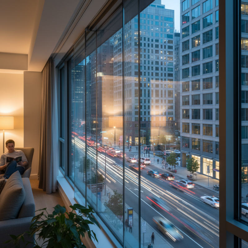 How to Reduce Outside Traffic Noise with Soundproof Glass Solutions?