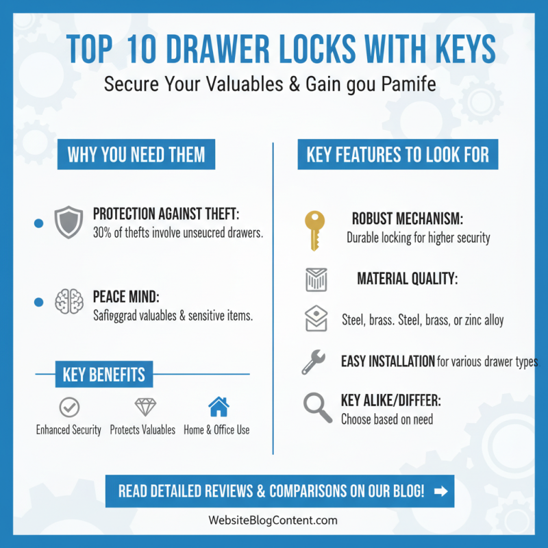 Top 10 Drawer Locks With Key for Enhanced Security Solutions?
