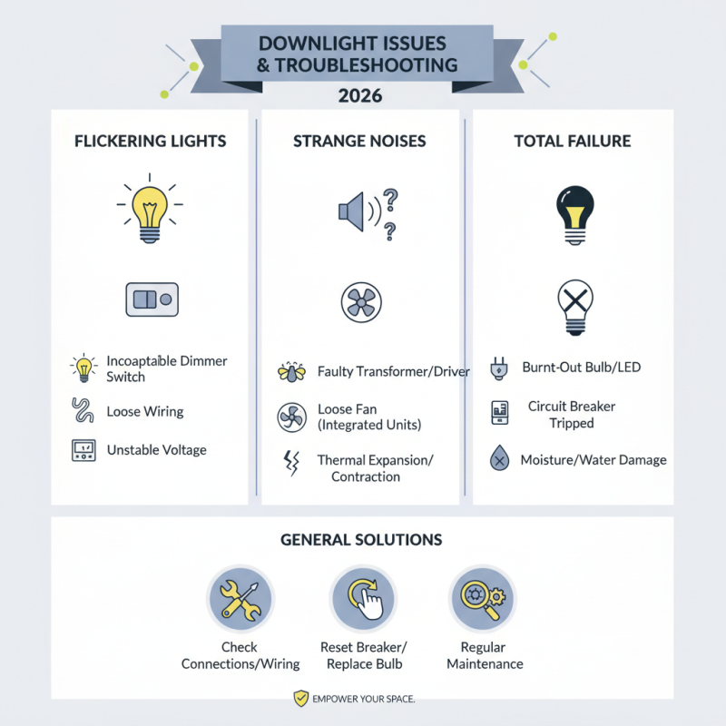 Troubleshooting Common Downlight Issues in 2026 Top Types?