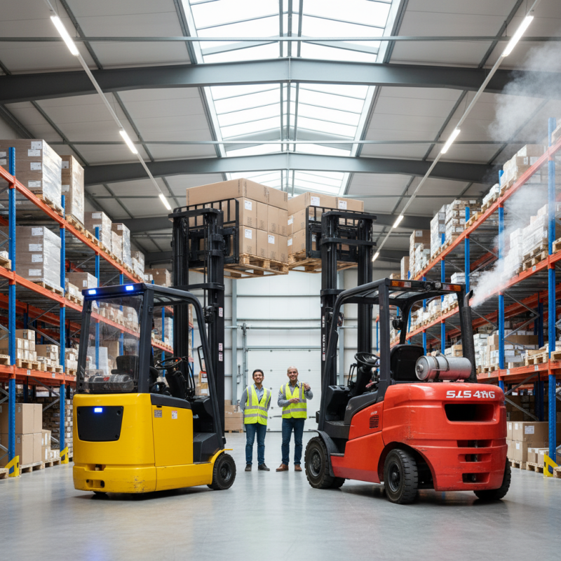 How to Choose Electric Lifts Over Diesel for Your Warehouse?
