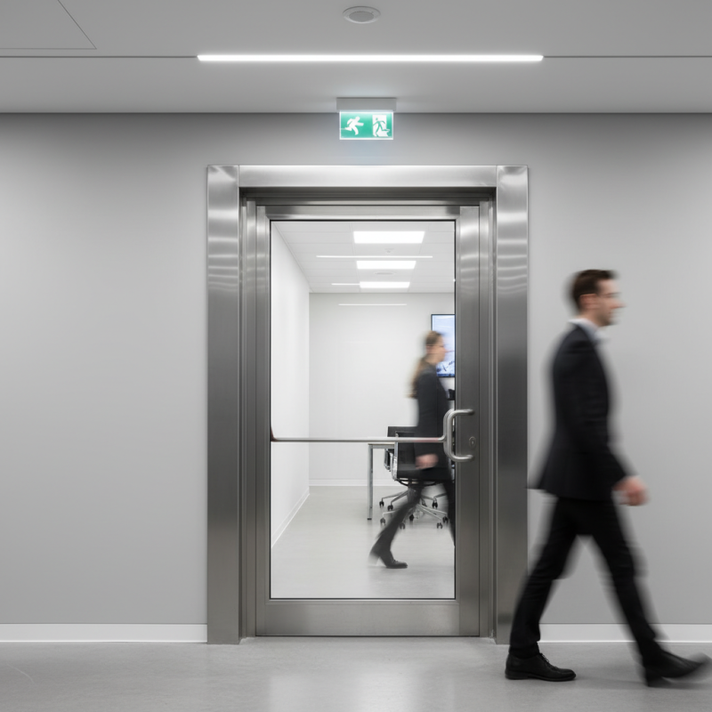 How to Choose a Steel Fire Rated Door With Glass for Your Building Needs?