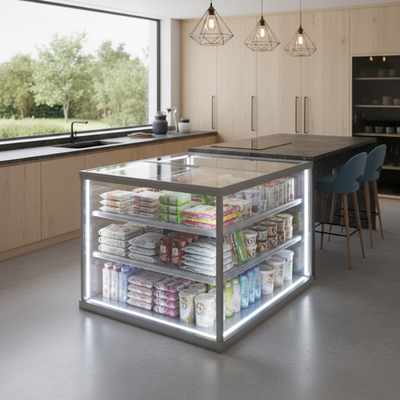 How to Choose the Best Asian Style Transparent Island Freezer?