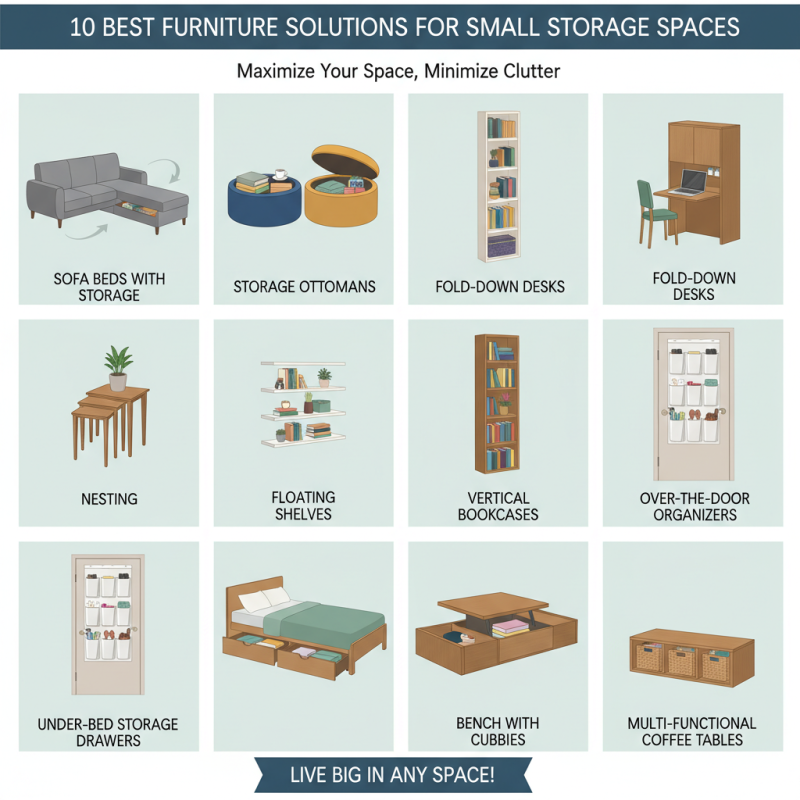 10 Best Furniture Solutions for Small Storage Spaces?