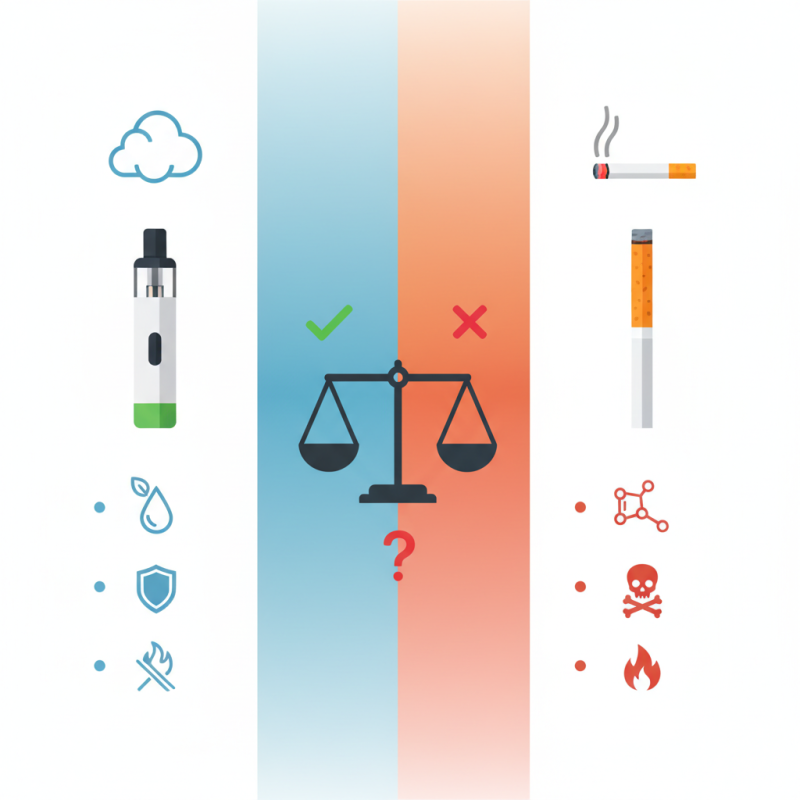 Top 5 Reasons Disposable Vape Is Safer Than Cigarettes?