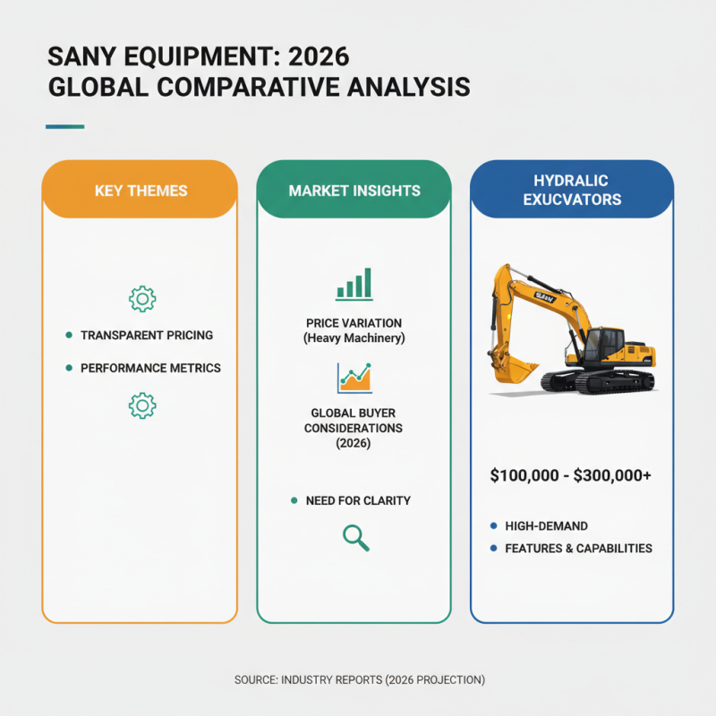 Top Sany Equipment Options for Global Buyers in 2026?