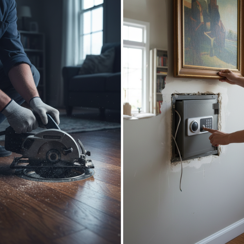Floor Safes vs Wall Safes Which is More Secure?