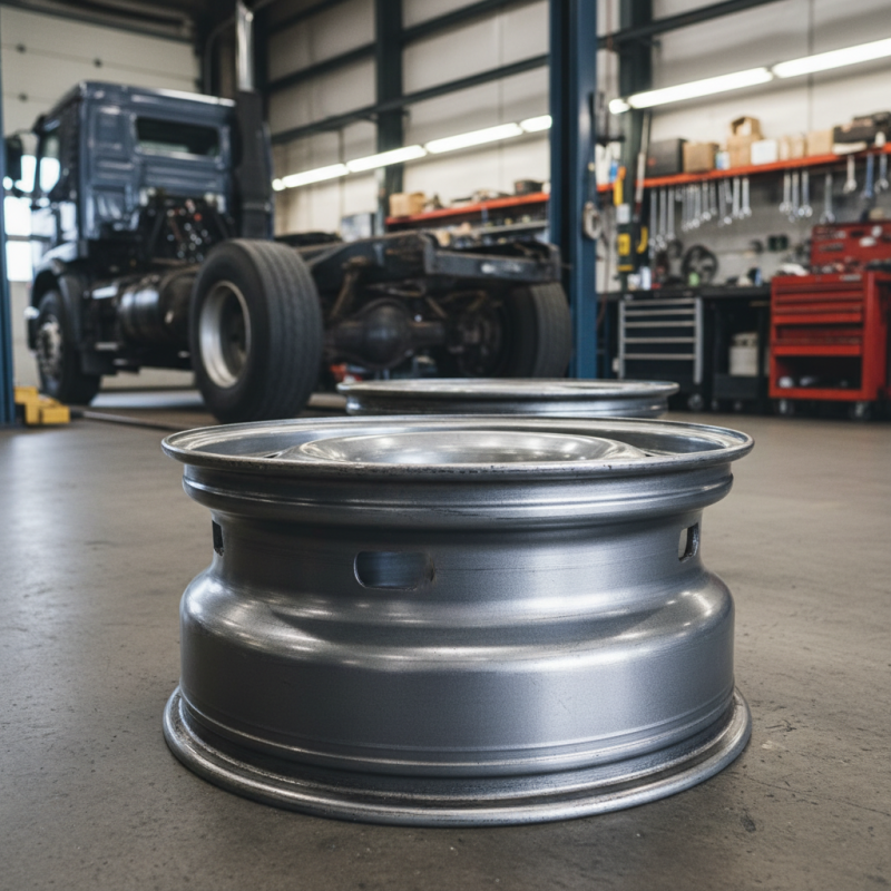 How Much Weight Can a Standard Steel Truck Rim Support?