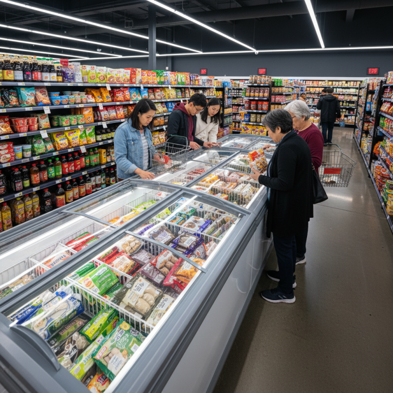 How to Choose the Best Asian-style Transparent Island Freezer?