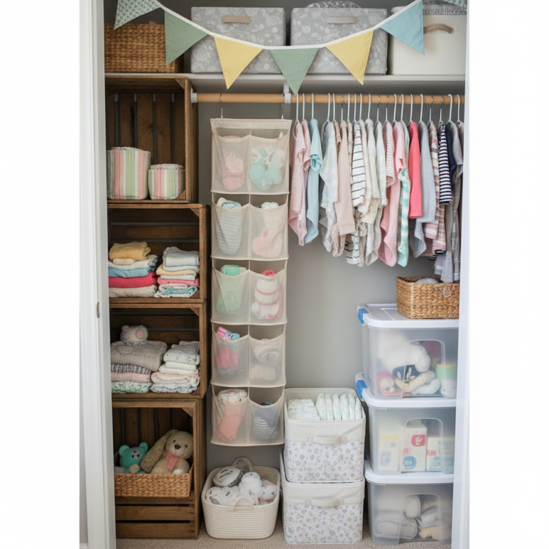 How to Organize a Nursery Closet on a Budget Effectively?