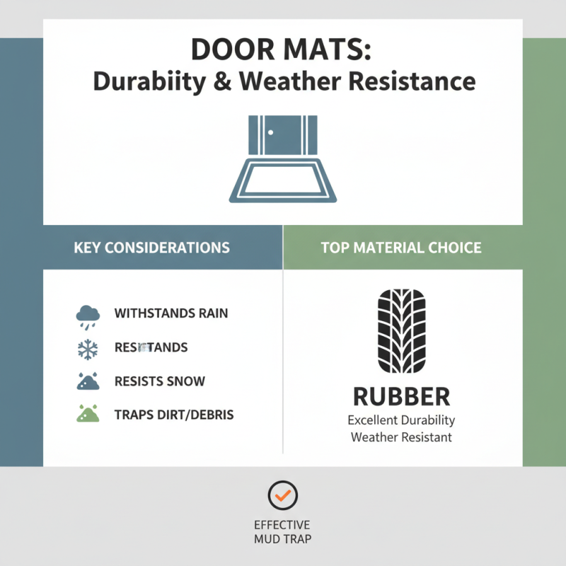 Why You Should Choose the Right Front Door Mat Outdoor for Your Home?