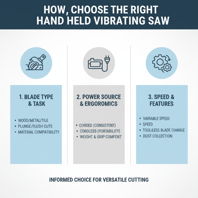 What is Hand Held Vibrating Saw and How to Choose One?