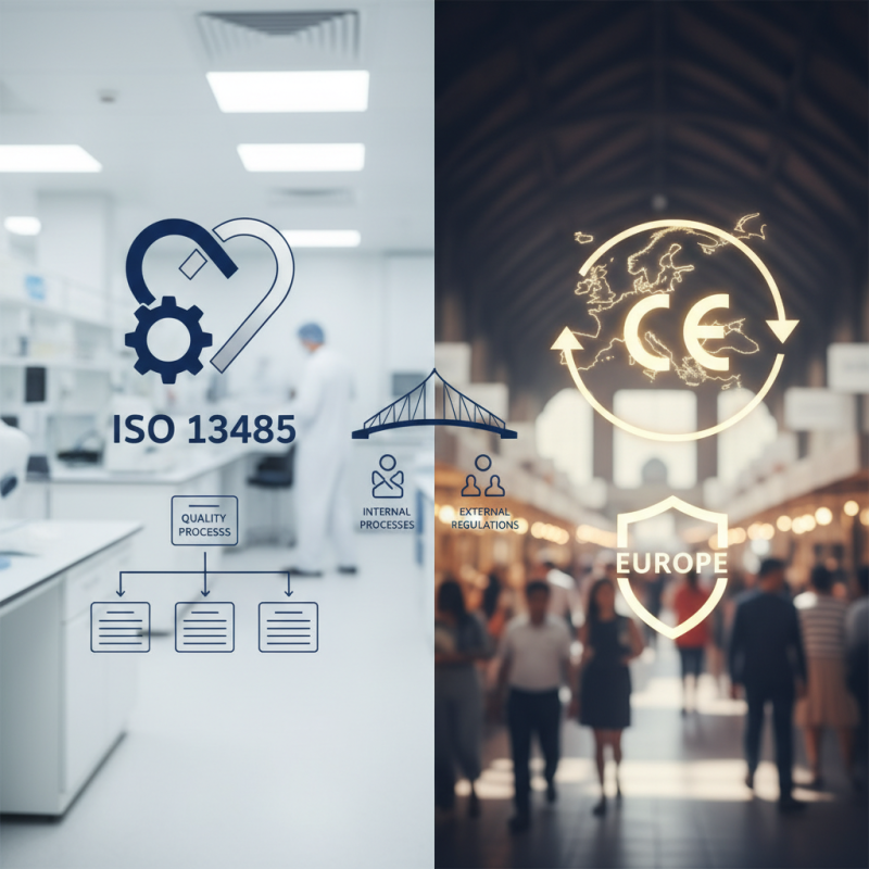 How to Understand the Difference Between ISO 13485 and CE Certification?