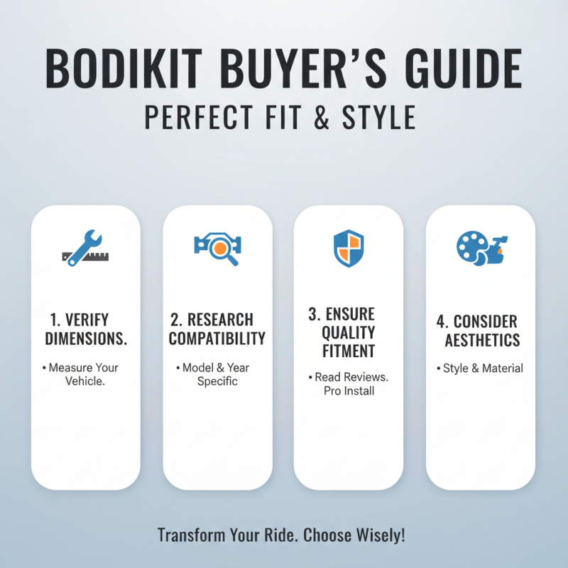 Top Car Bodikit Options for Vehicle Customization and Enhancement Tips?