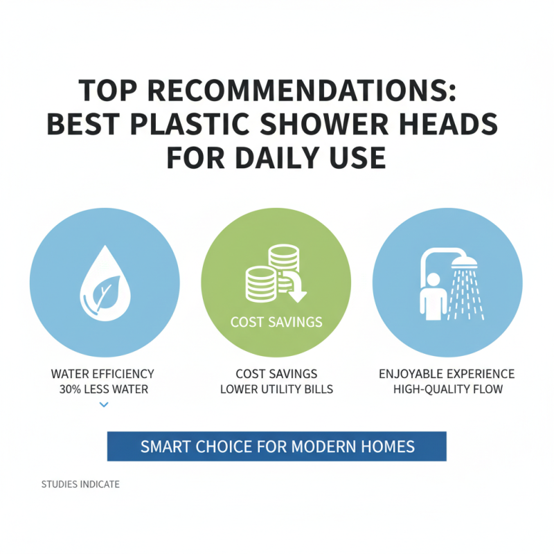 Best Plastic Shower Heads for Everyday Use and Performance?