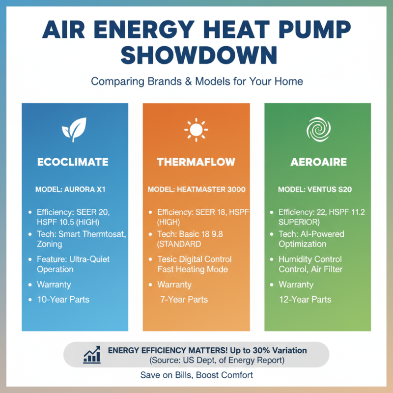 How to Choose the Best Air Energy Heat Pumps for Your Needs?