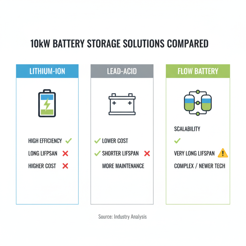 How to Choose the Best 10kw Battery Storage Solutions?