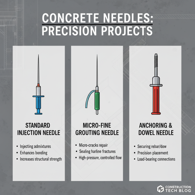 Best Concrete Needle for Precision Application in Construction?