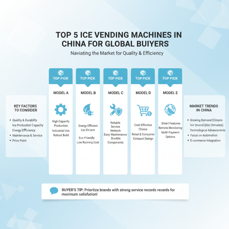 Top 5 Ice Vending Machines in China for Global Buyers?