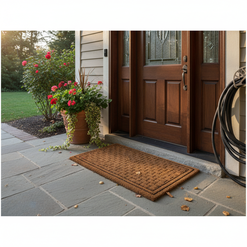 Why You Should Choose the Right Front Door Mat Outdoor for Your Home?