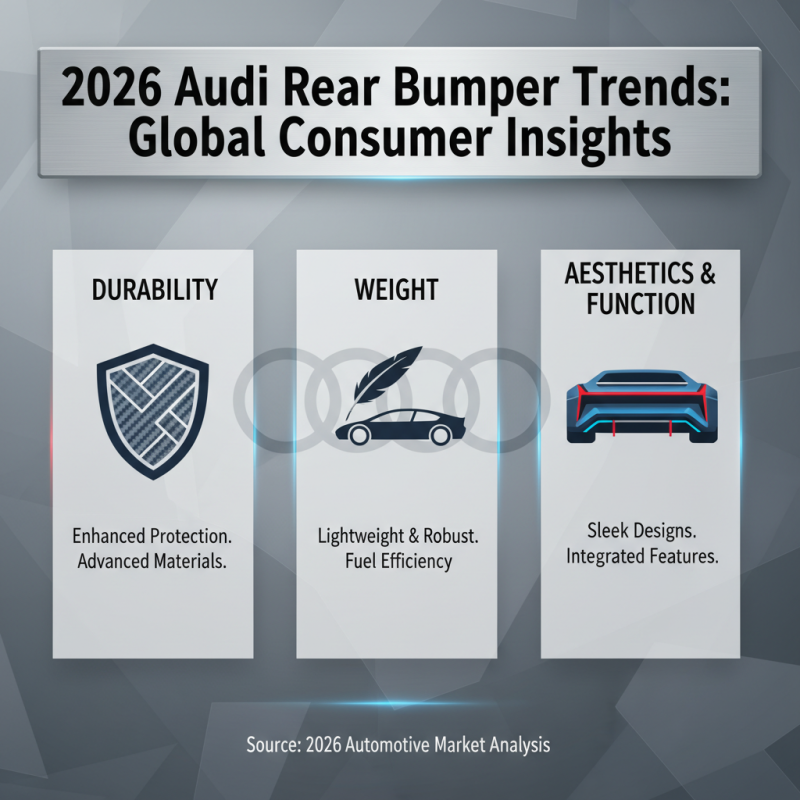 2026 Best Audi Rear Bumper Options for Global Buyers?