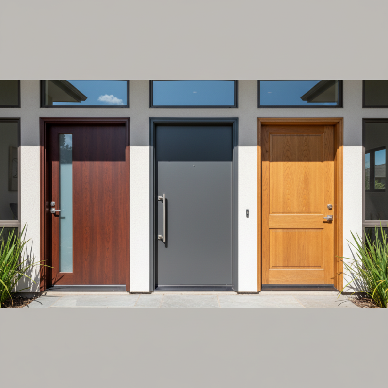 How to Choose the Best Door Material for Direct Sunlight?
