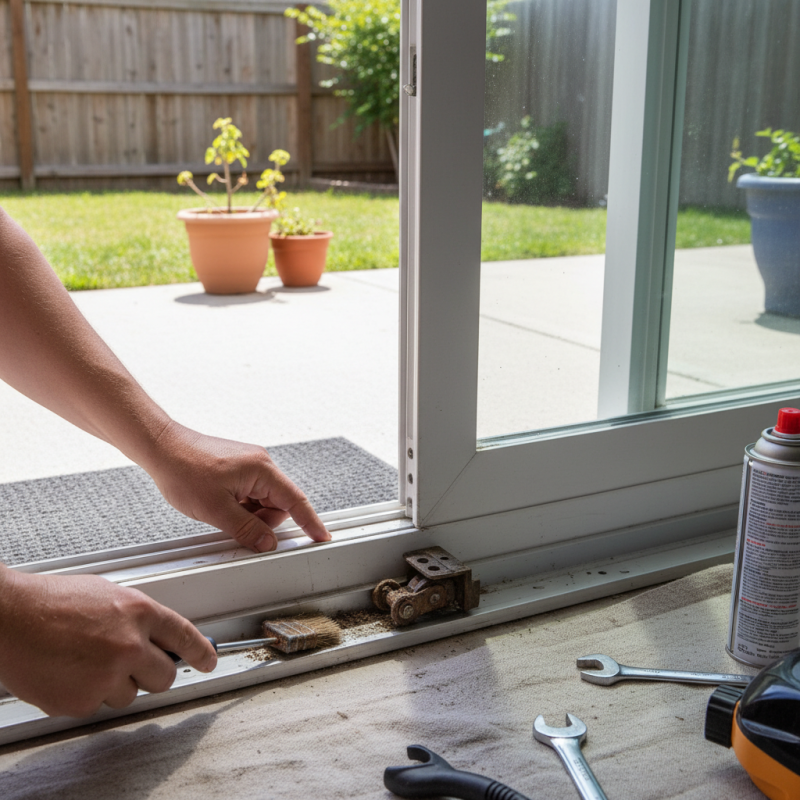 How to Fix a Sticking Sliding Aluminum Door At Home?