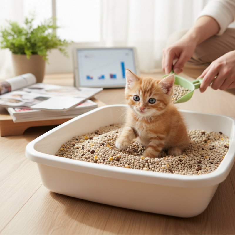 How to Choose the Safest Litter for Kittens?