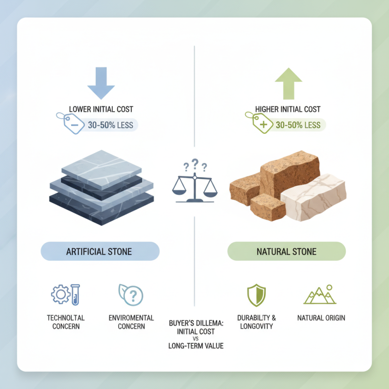 Is Artificial Stone Cheaper Than Natural Stone for Buyers?