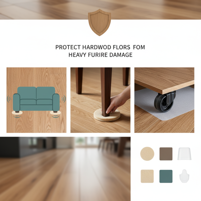 How to Protect Hardwood Floors from Heavy Furniture Damage?