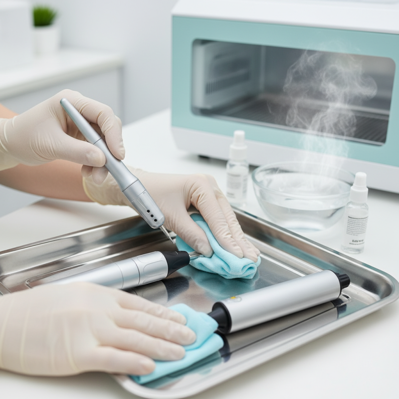 How to Clean Professional Beauty Machine Handpieces Effectively?