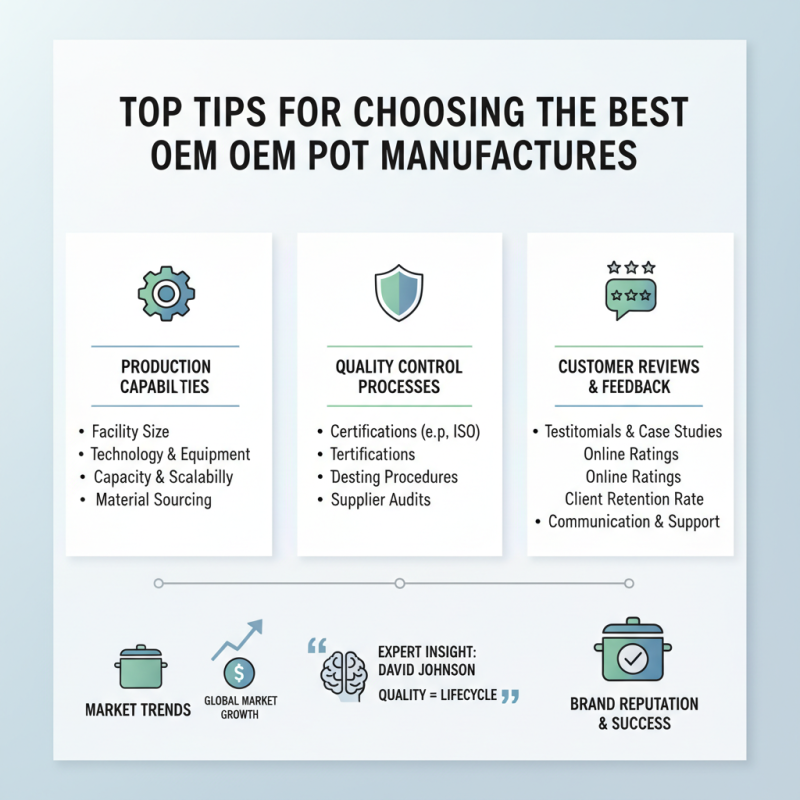 Top Tips for Choosing the Best Oem Pot Manufacturers?