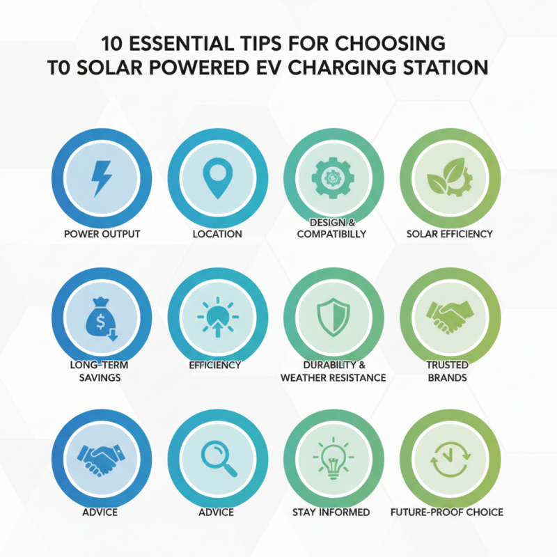 10 Essential Tips for Choosing a Solar Powered EV Charging Station