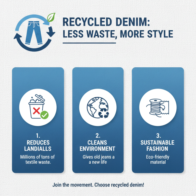 Top Benefits of Recycled Denim Fabric in Sustainable Fashion?