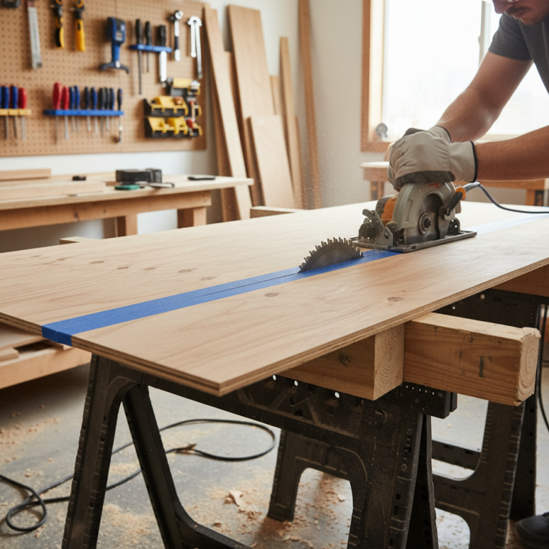 How to Cut Plywood Without Splintering Edges Easily?