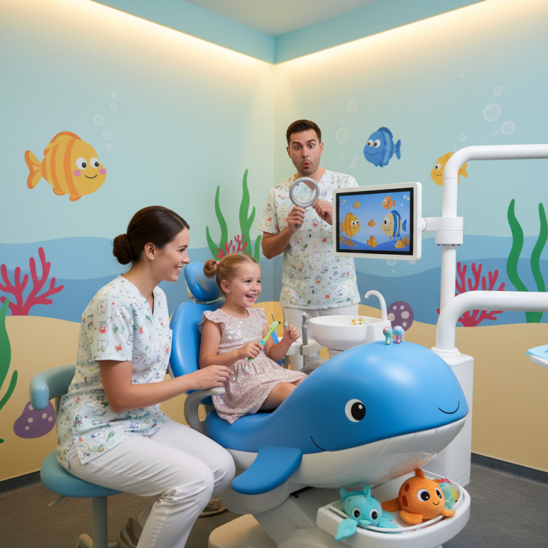 How Can a Kids Dental Unit Help Reduce Anxiety in Children?
