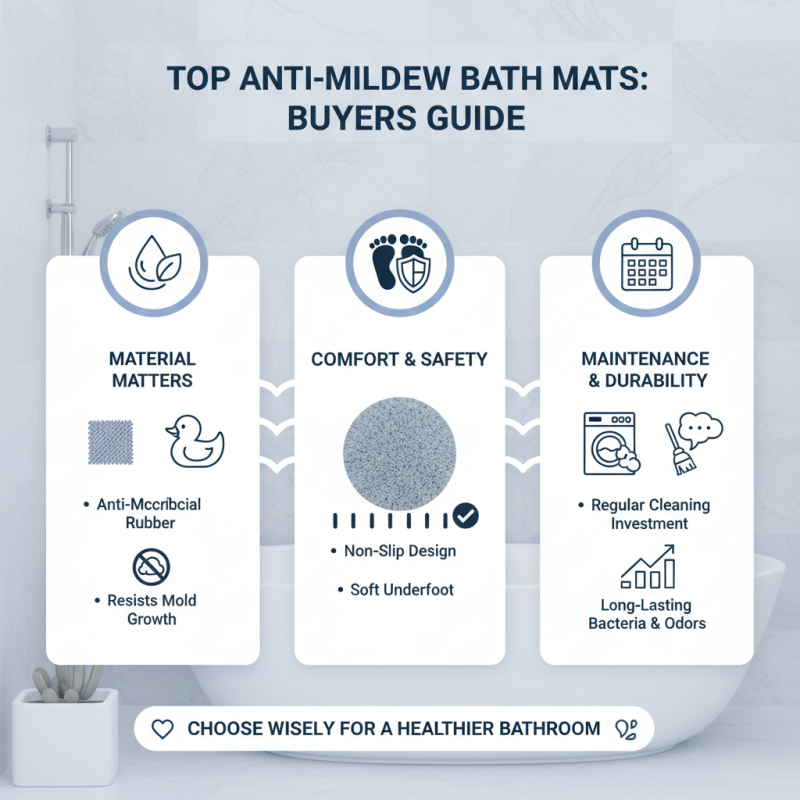 Top Anti-Mildew Bath Mats Buyers Should Know What to Choose