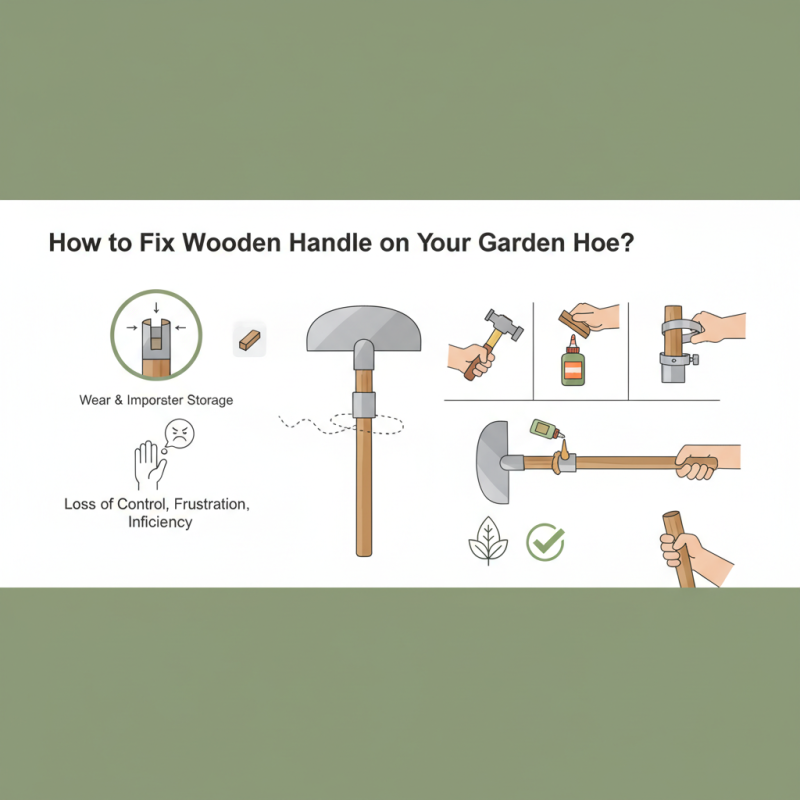 How to Fix a Loose Wooden Handle on Your Garden Hoe?