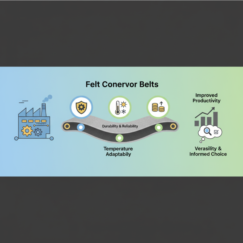 Why Choose Felt Conveyor Belts for Your Manufacturing Needs?