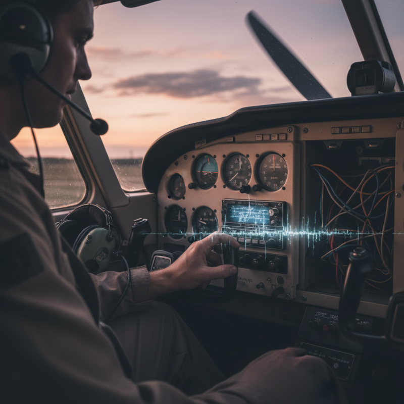 Why Does My Aircraft Radio Pick Up Engine Static?