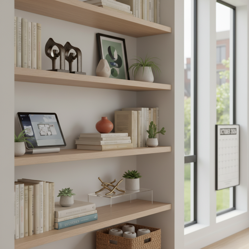 How to Style a Bookshelf Without Looking Cluttered in 2026