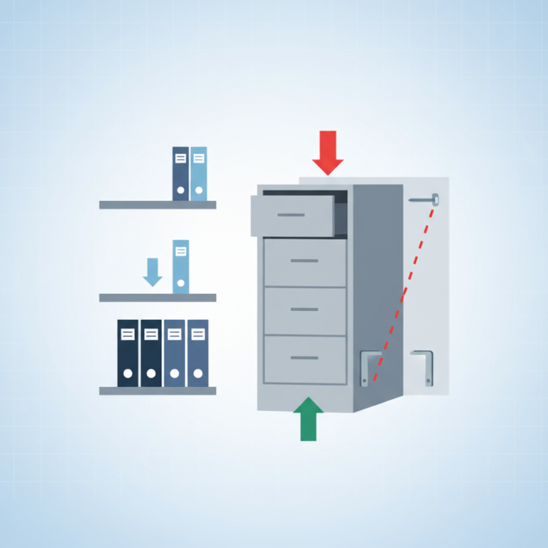 How to Secure a Heavy Filing Cabinet from Tipping Over?