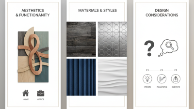 Top Decorative Wall Panels for Home and Office Design Ideas?