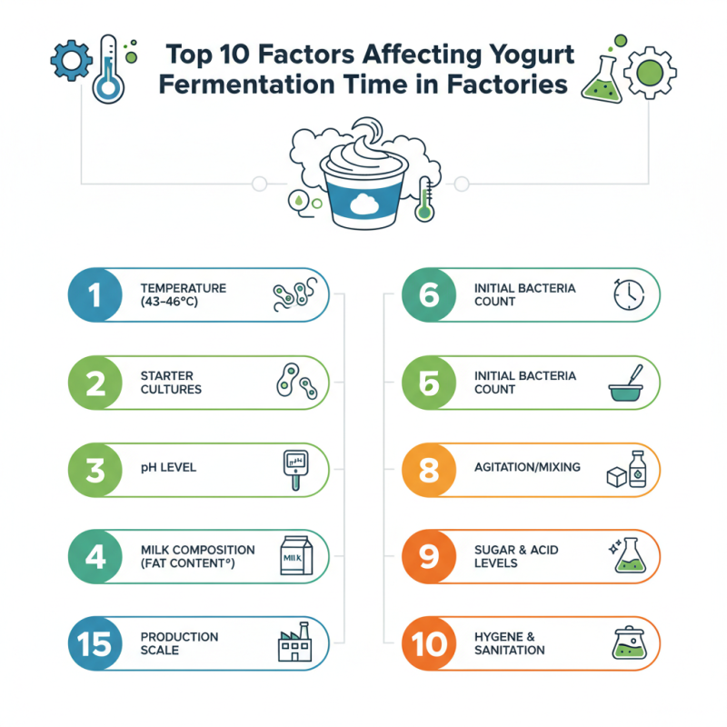 Top 10 Factors That Affect Yogurt Fermentation Time in Factories?