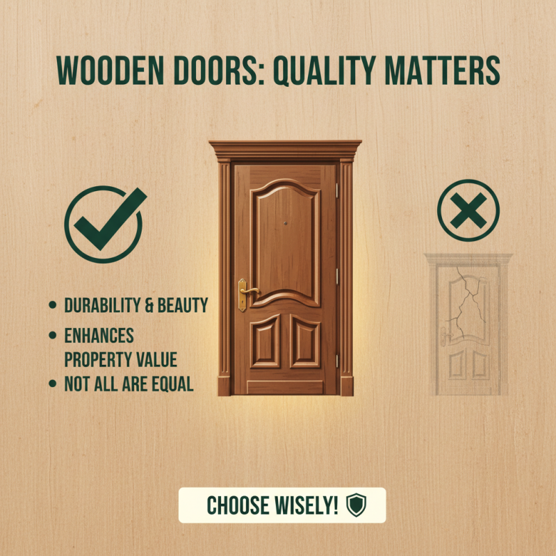 Top Quality Wooden Doors for Global Buyers How to Choose?