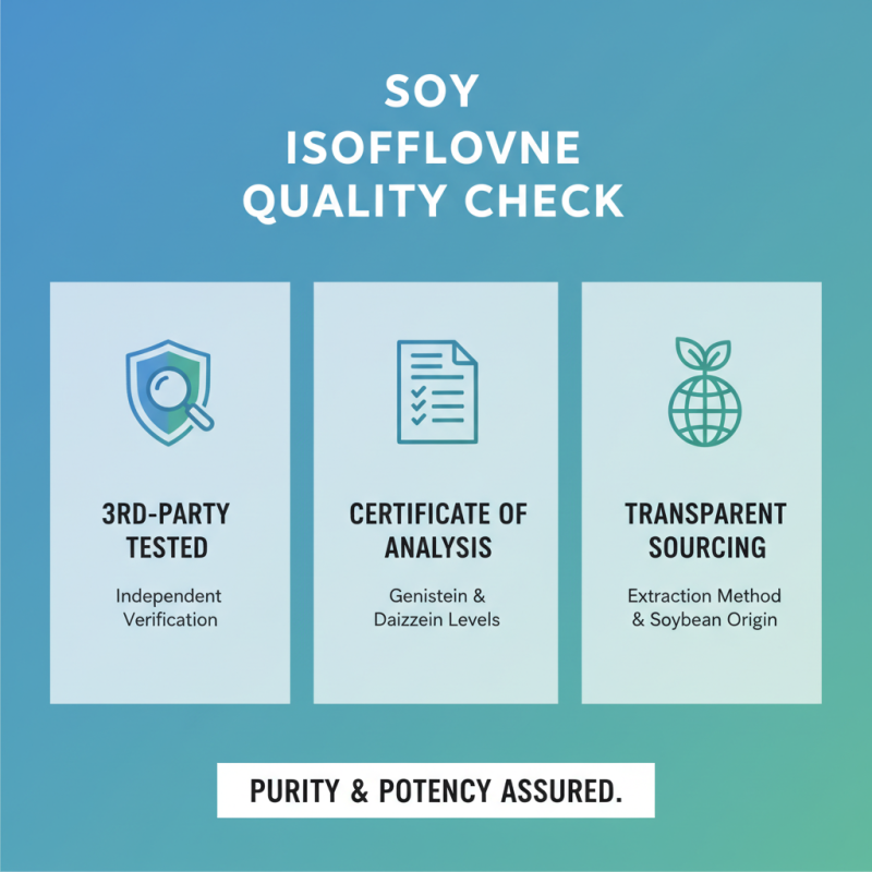 Top Tips for Sourcing Quality Soy Isoflavones?