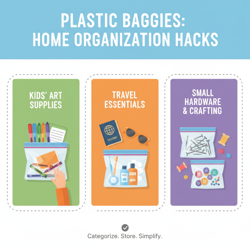 How to Use Plastic Baggies for Organizing and Storing Everyday Items?