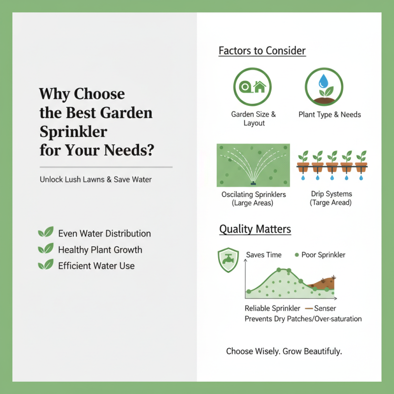 Why Choose the Best Garden Sprinkler for Your Needs?